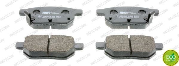 Toyota Auris Arka Fren Balatası Benzinli Japon Montaj 2007-2012 FERODO