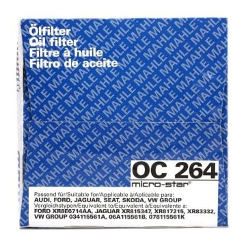 Volkswagen Golf 4 Yağ Filtresi 1.6 102 Beygir 1997-2004 KNECHT / MAHLE
