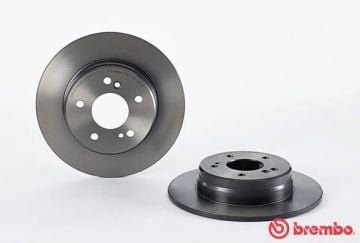 Mercedes C Serisi W203 Kasa C180 Kompressor Arka Fren Diski 278 mm Çap Standart Paket İçin 2001-2006 BREMBO