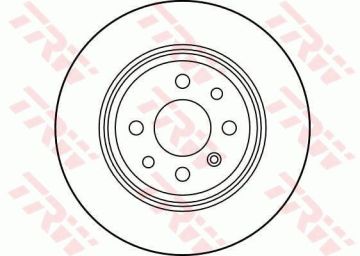 Opel Vectra B Arka Fren Diski 1.6i 75 Beygir 1996-1998 TRW