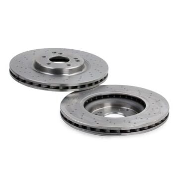 Mercedes C Serisi W203 Kasa C220 CDI Ön Fren Diski Delikli 330 mm Çap AMG Spor Paket İçin 2001-2006 TRW