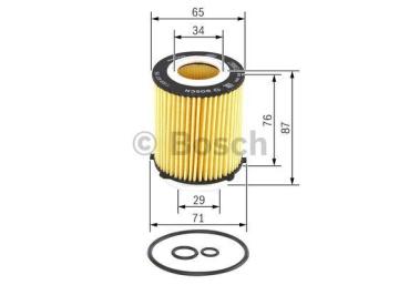 Mercedes C Serisi W204 Kasa C180 CGI Yağ Filtresi 1.6 156 Beygir 274 Motor 2007-2013 BOSCH