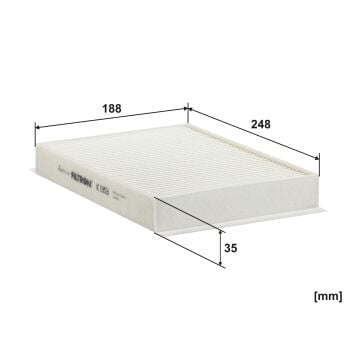 Mercedes C Serisi W205 Kasa C180 Dış Polen Filtresi 1.6 156 Beygir 2014-2021 FILTRON