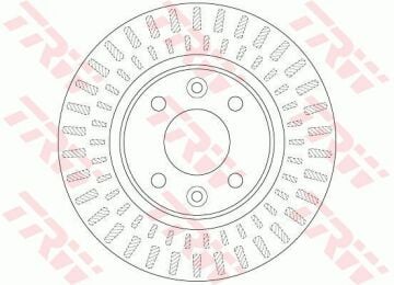 Renault Clio 4 Sport Tourer Ön Fren Diski Bütün Modellere 258 mm Çap 2013-2019 TRW