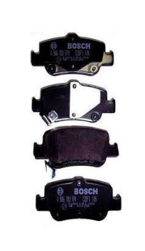 Toyota Auris Ön ve Arka Fren Balata Seti 1.4 Dizel D4D 2007-2012 BOSCH