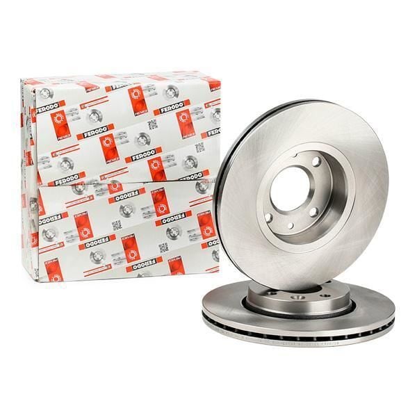 Renault Clio 4 Sport Tourer Ön Fren Diski Bütün Modellere 258 mm Çap 2013-2019 FERODO