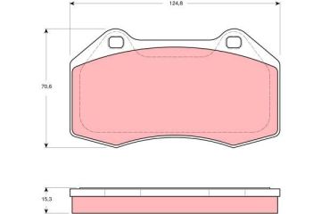 Renault Megane 2 RS Ön Fren Balatası 2.0 Turbo 2003-2009 TRW