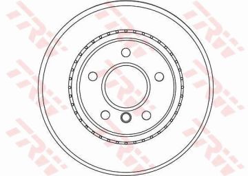 BMW 1 Serisi E87 120d Arka Fren Diski 177 Beygir 300 mm Çap 2005-2011 TRW