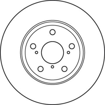 Toyota Verso Ön Fren Diski 295 mm 2010-2018 TRW