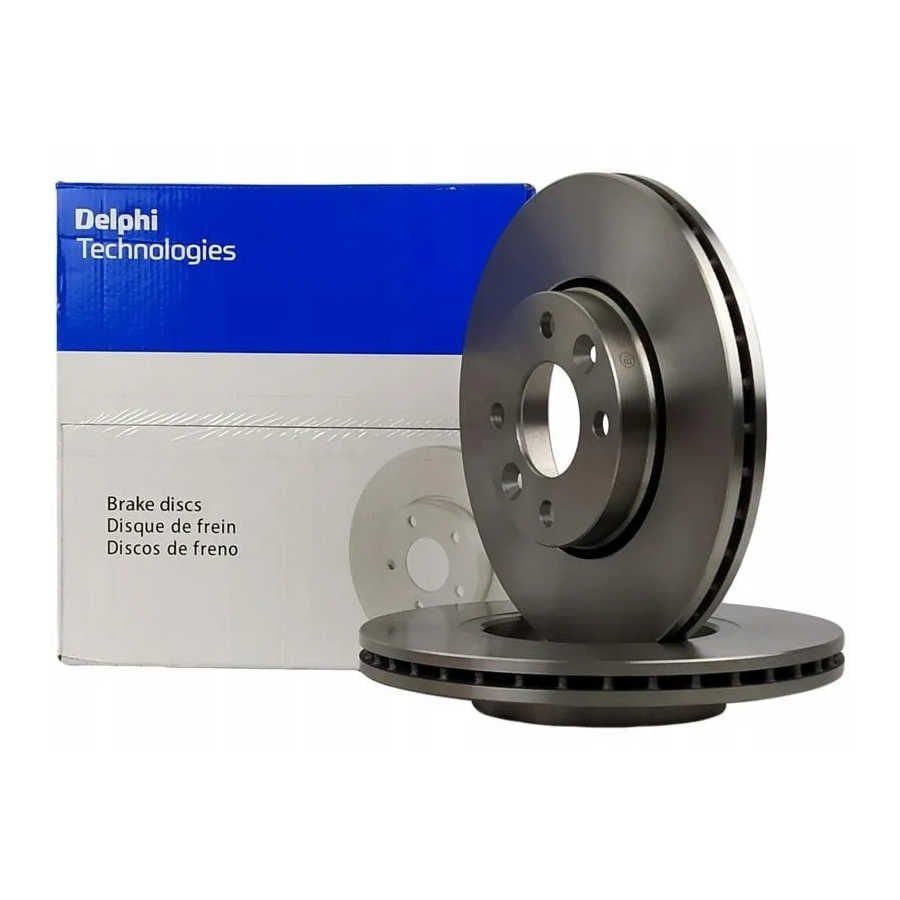 Nissan Micra Ön Fren Diski 1.4 Benzinli 260 mm Çap 2003-2010 DELPHI