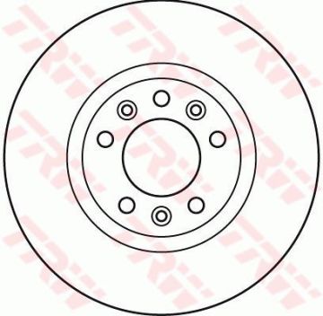 Peugeot 407 Ön Fren Diski 2.0 HDi 283 mm 2005-2008 TRW