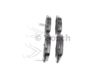 Mercedes E Serisi 211 Kasa E200 Kompresör Ön Fren Balatası 2002-2009 BOSCH
