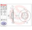 SUBARU LEGACY 5 Fren Diski Ön 276 mm BREMBO