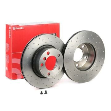 BMW 3 Serisi F30 320i Performanslı Ön Fren Diski 1.6 Turbo 170 Beygir 300 mm Çap Delikli 2012-2019 BREMBO XTRA