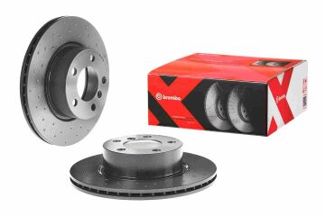 BMW 4 Serisi F32 418i Performanslı Ön Fren Diski 300 mm Çap Delikli 2014-2020 BREMBO XTRA