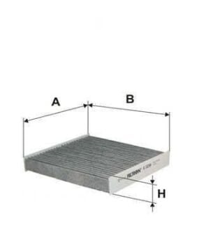 Renault Austral Polen Filtresi Karbonlu 1.3 TCe Hybrid 158 Beygir 2022 Sonrası FILTRON