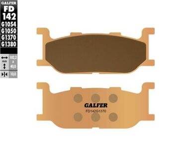 Yamaha T-Max 500 Ön Fren Balatası 2000-2003 GALFER SİNTER METAL
