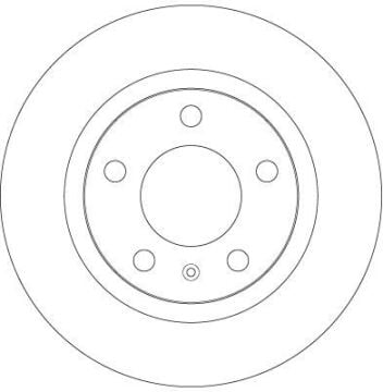 Opel Corsa E Arka Fren Diski Göbek Çapı 70mm 2015-2019 TRW