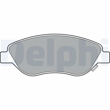 Fiat Egea Sedan/Hatchback/Station Ön Fren Balatası 1.6 Multijet 130 Beygir 2020-2026 DELPHI
