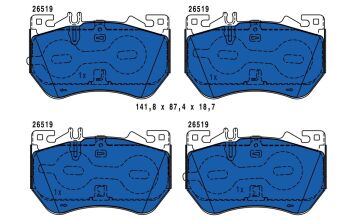 Mercedes C Serisi W206 C200 Ön Fren Balatası 2022 Sonrası ATE ORIGINAL