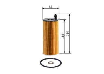 Mini One R56 Yağ Filtresi 1.6 Dizel 90 Beygir 2011-2014 BOSCH