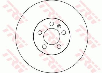 Volkswagen Polo 5 GTI Ön Fren Diski 1.4 TSI 180 Beygir 288 mm 2010-2013 TRW
