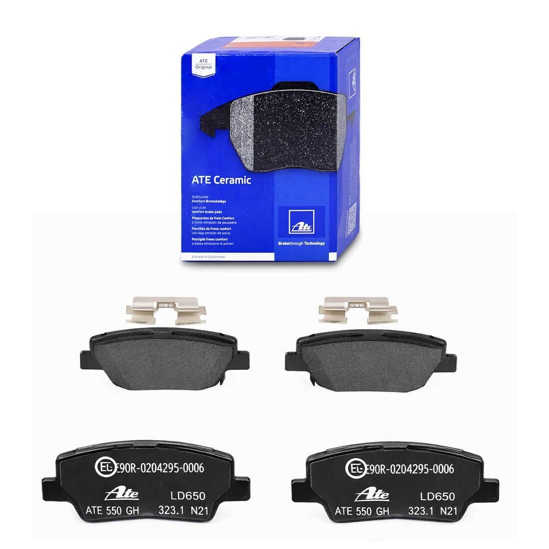 Kia Ceed Performanslı Seramik Arka Fren Balatası 1.6 CRDi 128 Beygir Elektrikli El Freni İçin 2013-2018 ATE SERAMİK