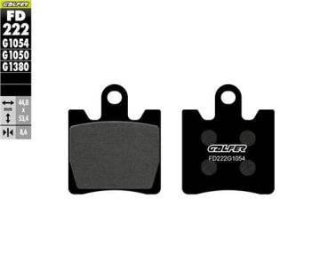 SYM Gts 250İ Evo Ön Fren Balatası 2011 2015 Arası GALFER YARI METAL