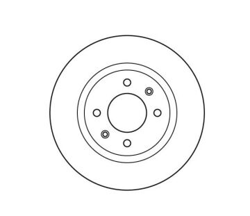 Kia Picanto Ön Fren Diski 1.1 Dizel 75 Beygir 252 mm Çap 2004-2011 TRW