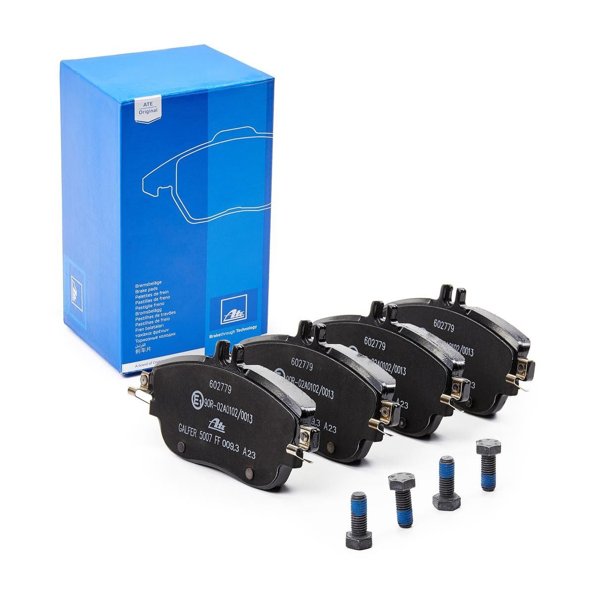 Mercedes A Serisi W176 Kasa A180 1.6 122 Beygir Ön Fren Balatası AMG Spor Paket 2013-2018 ATE ORIGINAL