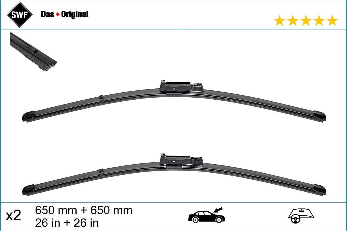 Seat Toledo Ön Silecek Seti Sol Sağ Takım 2005-2009 SWF