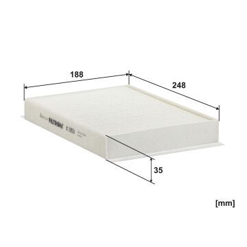 Mercedes C Serisi W205 Kasa C200 D Dış Polen Filtresi 1.6 160 Beygir 2014-2021 FILTRON