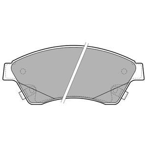 Opel Astra J Ön Fren Balatası 1.4 Turbo 2010-2015 DELPHI