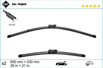 Porsche Cayenne Ön Silecek Seti Sol Sağ Takım 2017 Sonrası SWF