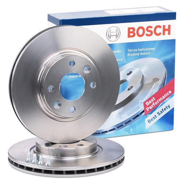 Renault Clio 4 Ön Fren Diski 0.9 TCe 90 Beygir 258 mm Çap 2012-2019 BOSCH