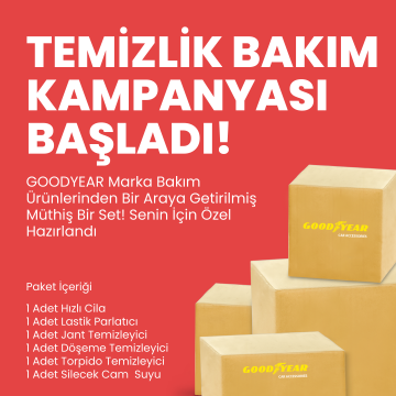 Araç Bakım Seti 6'lı GOODYEAR