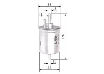 Audi A6 Benzin Filtresi 3.0 TFSI 290 Beygir 2004-2011 BOSCH