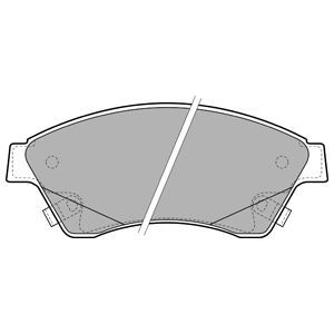 Opel Astra J Ön Fren Balatası 1.6 16V 2010-2015 DELPHI