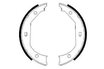 BMW 3 Serisi E90 330d El Fren Balatası 2005-2012 BOSCH