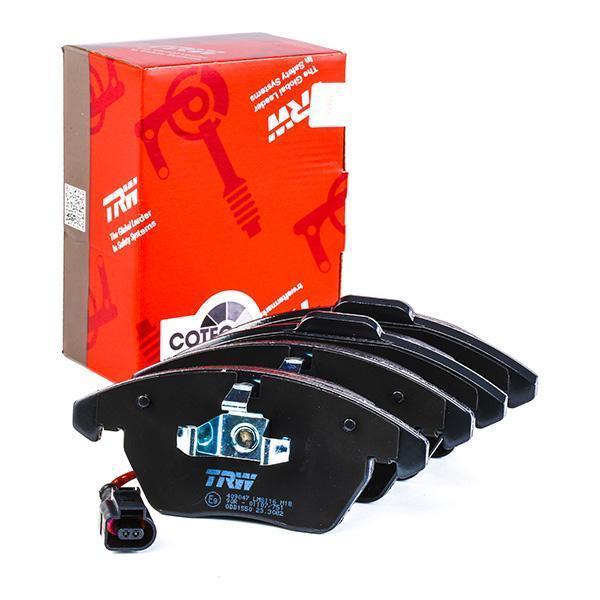 Volkswagen Jetta 3 Ön Fren Balatası 1.9 TDI 105 Beygir 288 mm Disk İçin 2006-2011 TRW