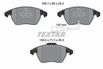 Volkswagen Jetta 3 Ön Fren Balatası 2.0 TDI 140 Beygir 2006-2011 TEXTAR