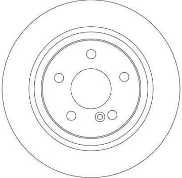 Volkswagen Jetta 3 Arka Fren Diski 1.4 TSI 140 Beygir 256 mm Çap 2006-2011 TRW