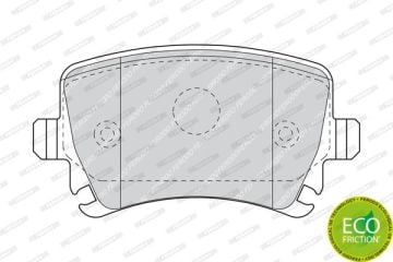 Volkswagen Jetta 3 Arka Fren Balatası 2.0 TDI 140 Beygir 2006-2011 FERODO
