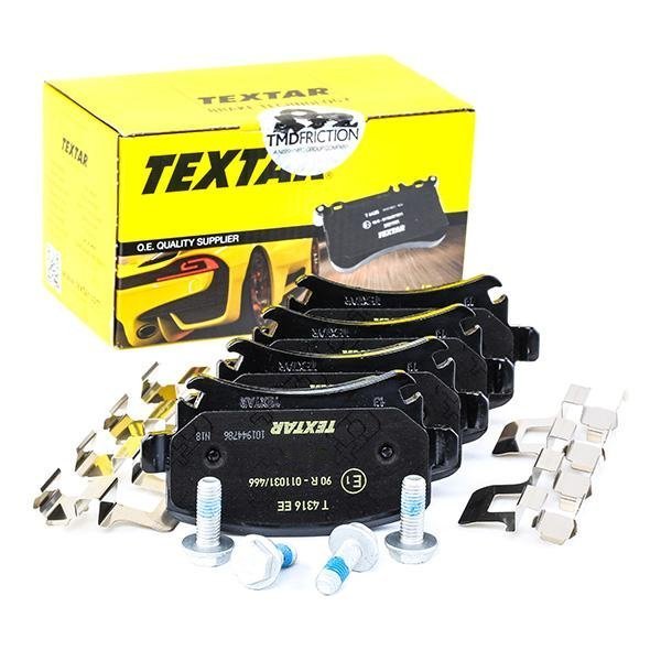 Volkswagen Jetta 3 Arka Fren Balatası 2.0 TDI 140 Beygir 2006-2011 TEXTAR