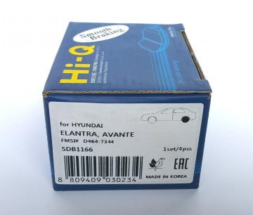 Kia Cerato Arka Fren Balatası 2004-2009 SANGSIN HI-Q