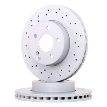 Mercedes C Serisi W204 Kasa C180 Ön Fren Diski Delikli 295 mm Çap AMG Spor Paket İçin 2007-2013 ATE ORIGINAL