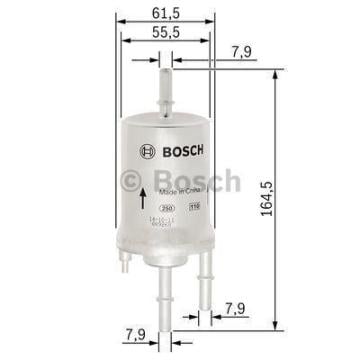 Audi TT Benzin Filtresi 1.8 TFSI 160 Beygir 2007-2014 BOSCH