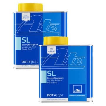 Ate Dot 4 Fren Hidrolik Yağı 1 Litre 500 ML x 2