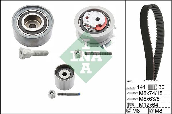 Audi A3 Triger Seti 2.0 TDI 140 Beygir 2004-2013 INA