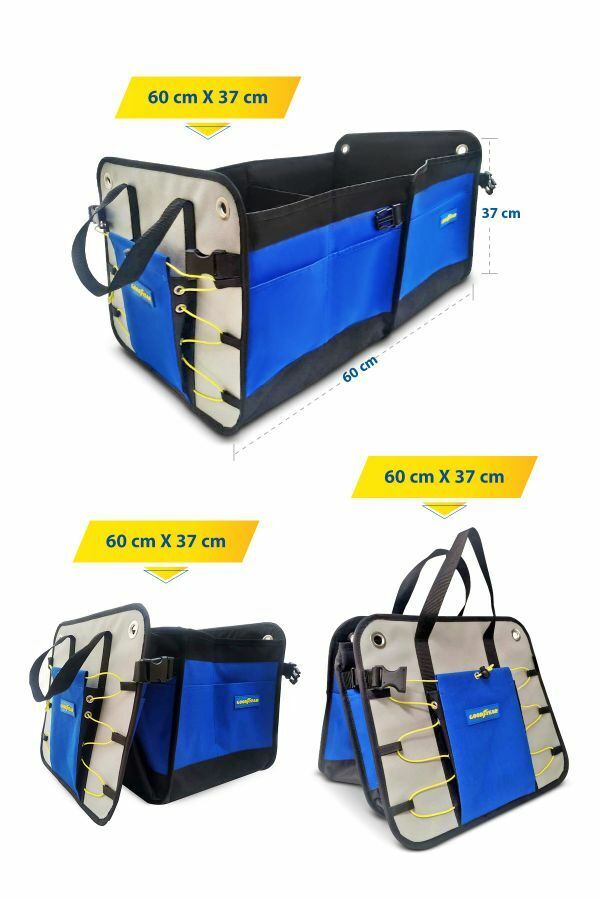 Goodyear Oto Bagaj Düzenleyici Organizer 60x37 cm / 71 Litre